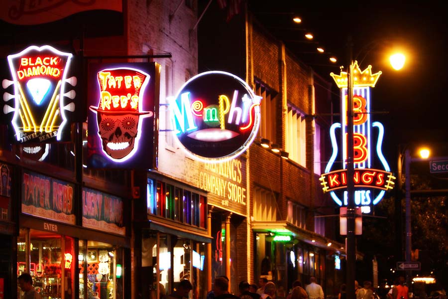 Beale Street - Bars and Restaurants