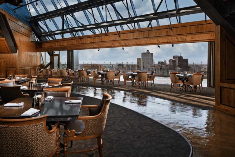 The Lookout At The Pyramid Memphis Dining Big Cypress Lodge